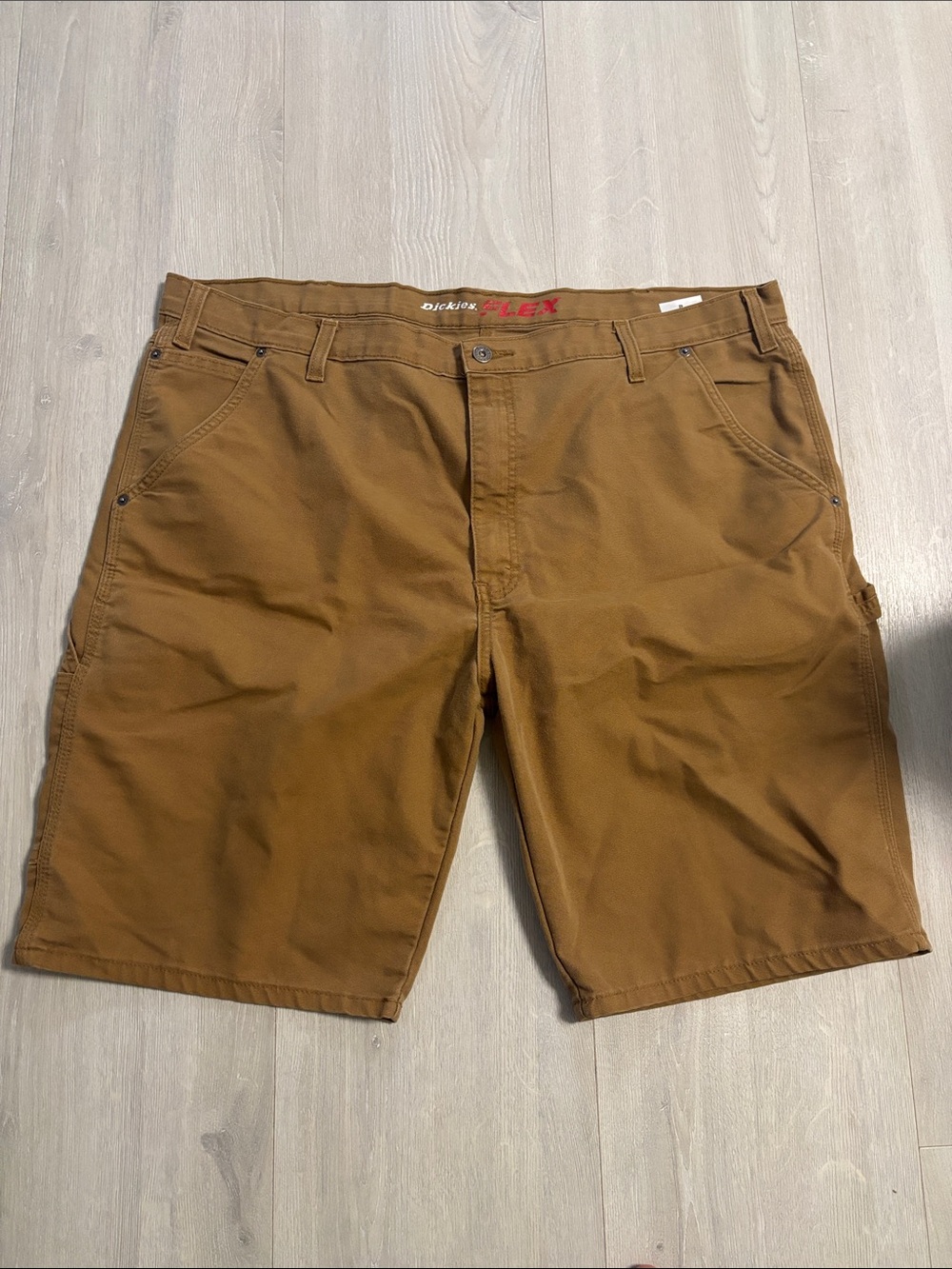 🔥BUNDLESALE Men’s 42 Dickies Flex Regular Tan Carpenter Work Shorts